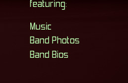 featuring: Music, Band Photos & Band Bios